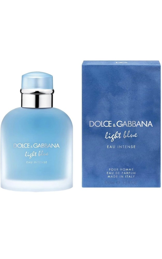 Dolce & Gabbana Light Blue Intense Men 3.3 Oz Eau De Parfum Spray
