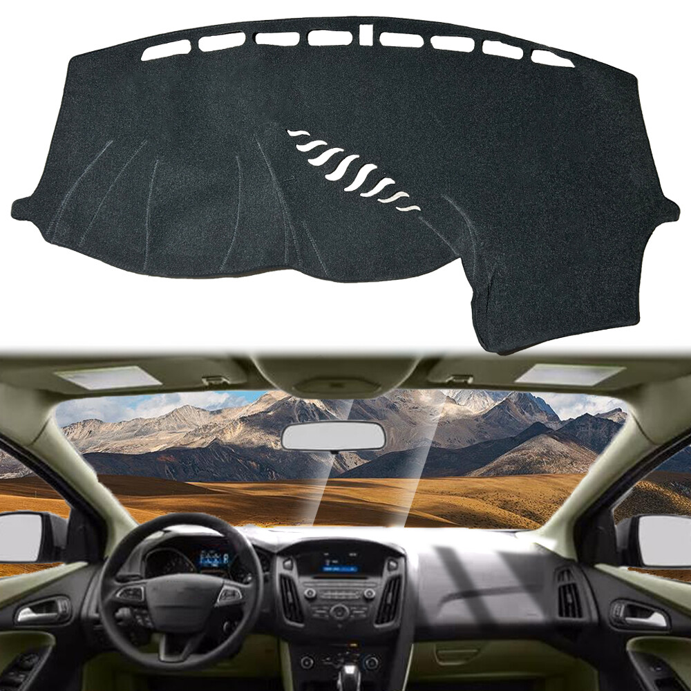 Custom Dash Cover Mat for Ford Focus 2012-2018 Sun-Proof Dashboard Interior Pad Protector