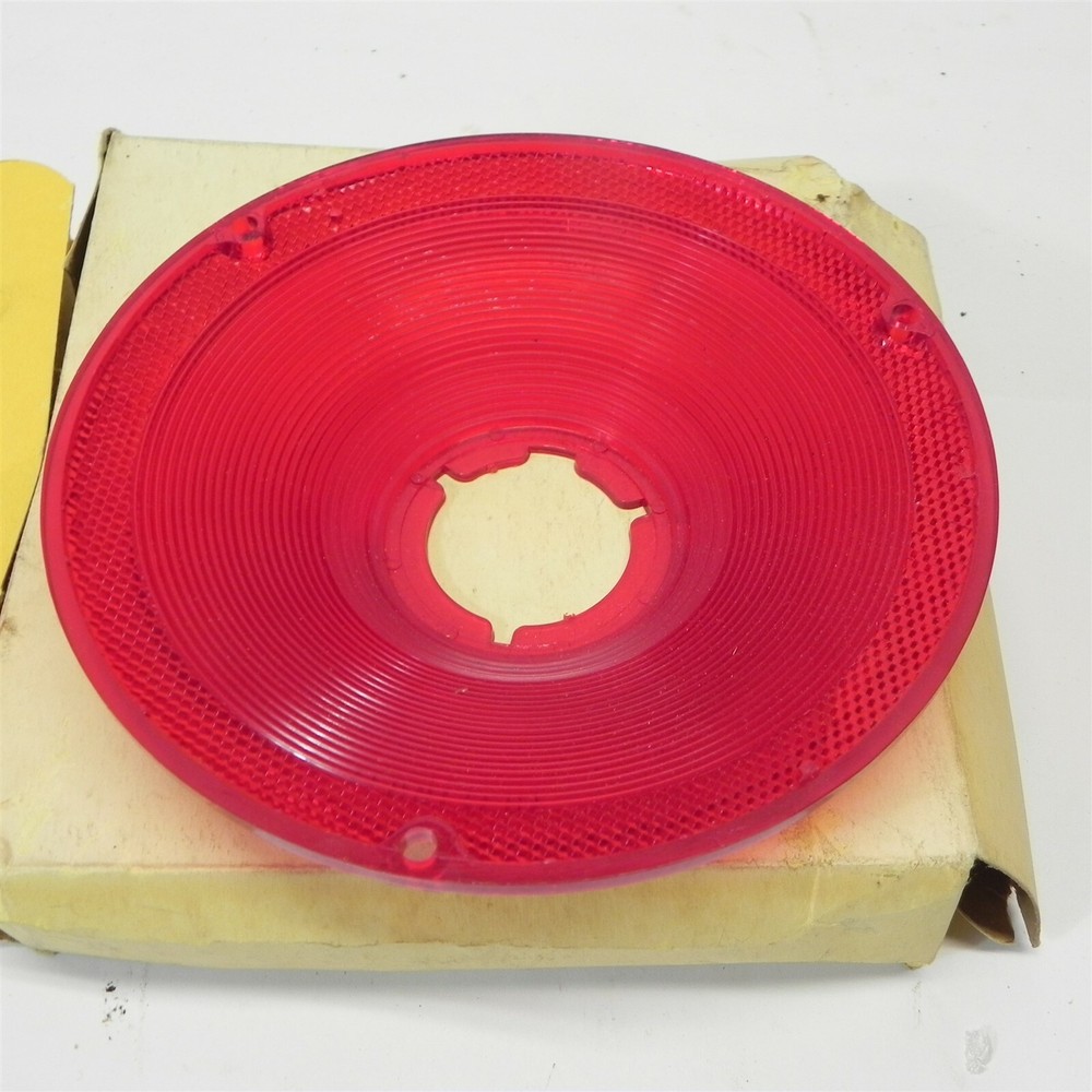 1961 FORD PASSENGER CARS & STATION WAGON STOP LIGHT LENS RED C1AB-13450A
