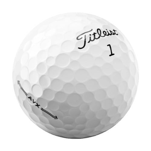Titleist AVX White and Yellow - 1 Dozen