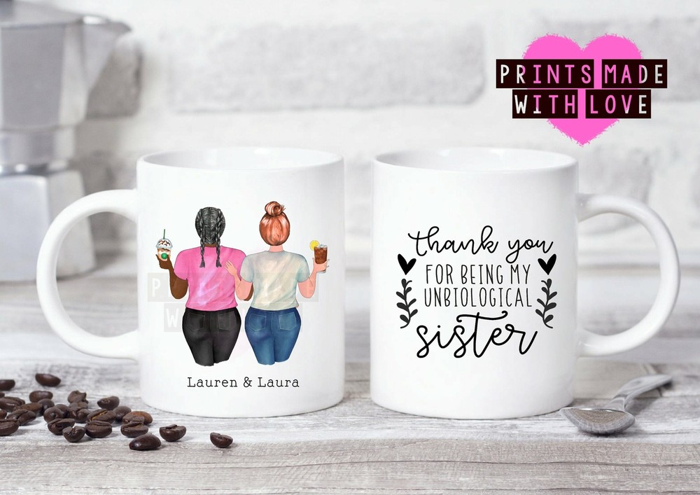 Best Friend Mug Bestie Gift Friend Birthday Gift Miss You Gift Unbiological