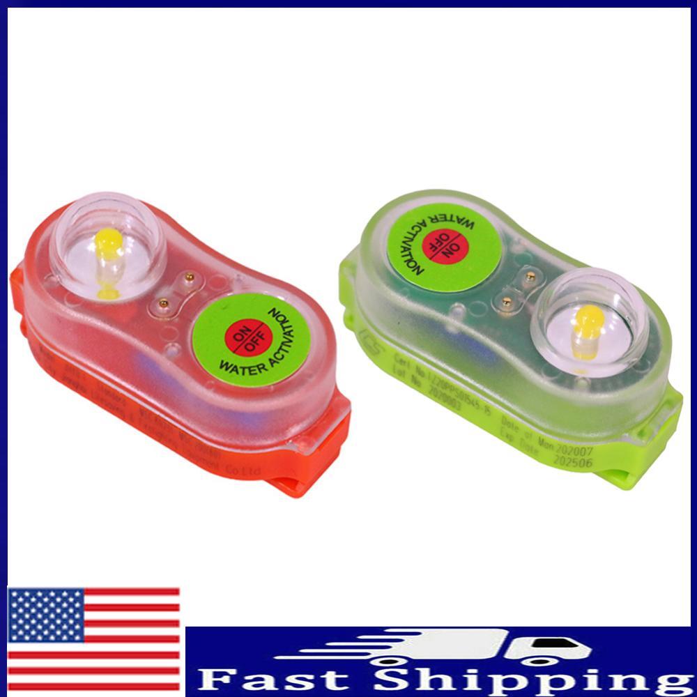 LED Life Jacket Light Water-Activate Emergency Signal Lamp Outdoor Accessories