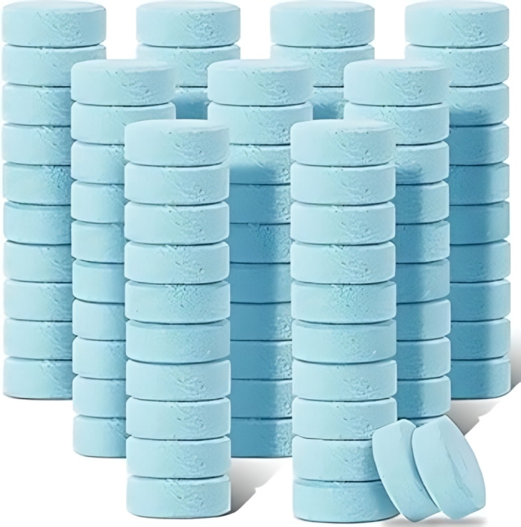 Eco-Friendly Car Windshield Wiper Wash Tablets Pack of 50
