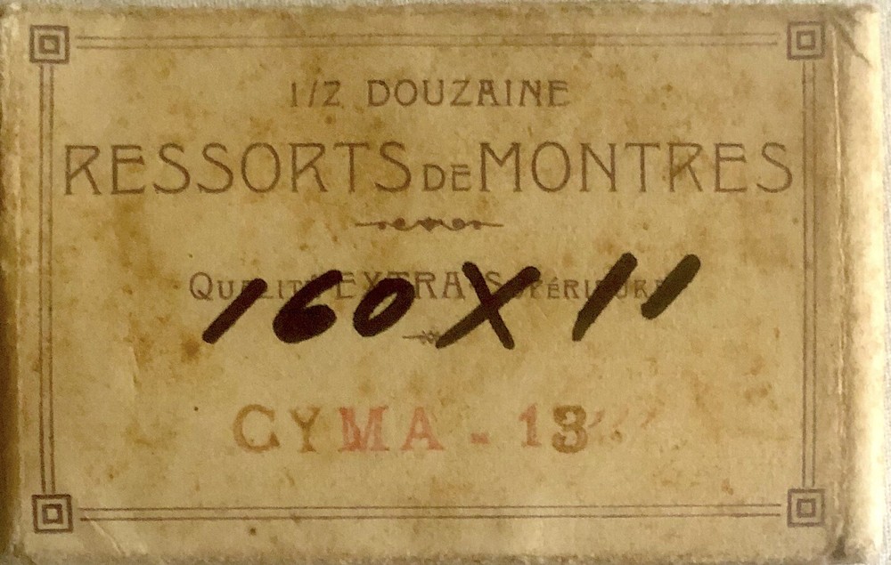 1X Mainspring 160x11 for Watch Repair Replacement