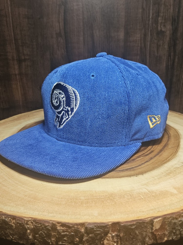 Los Angeles Rams NFL Adjustable Corduroy Snapback Cap by New Era
