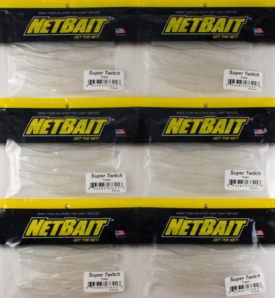 (LOT OF 6) NETBAIT SUPER TWITCH 5