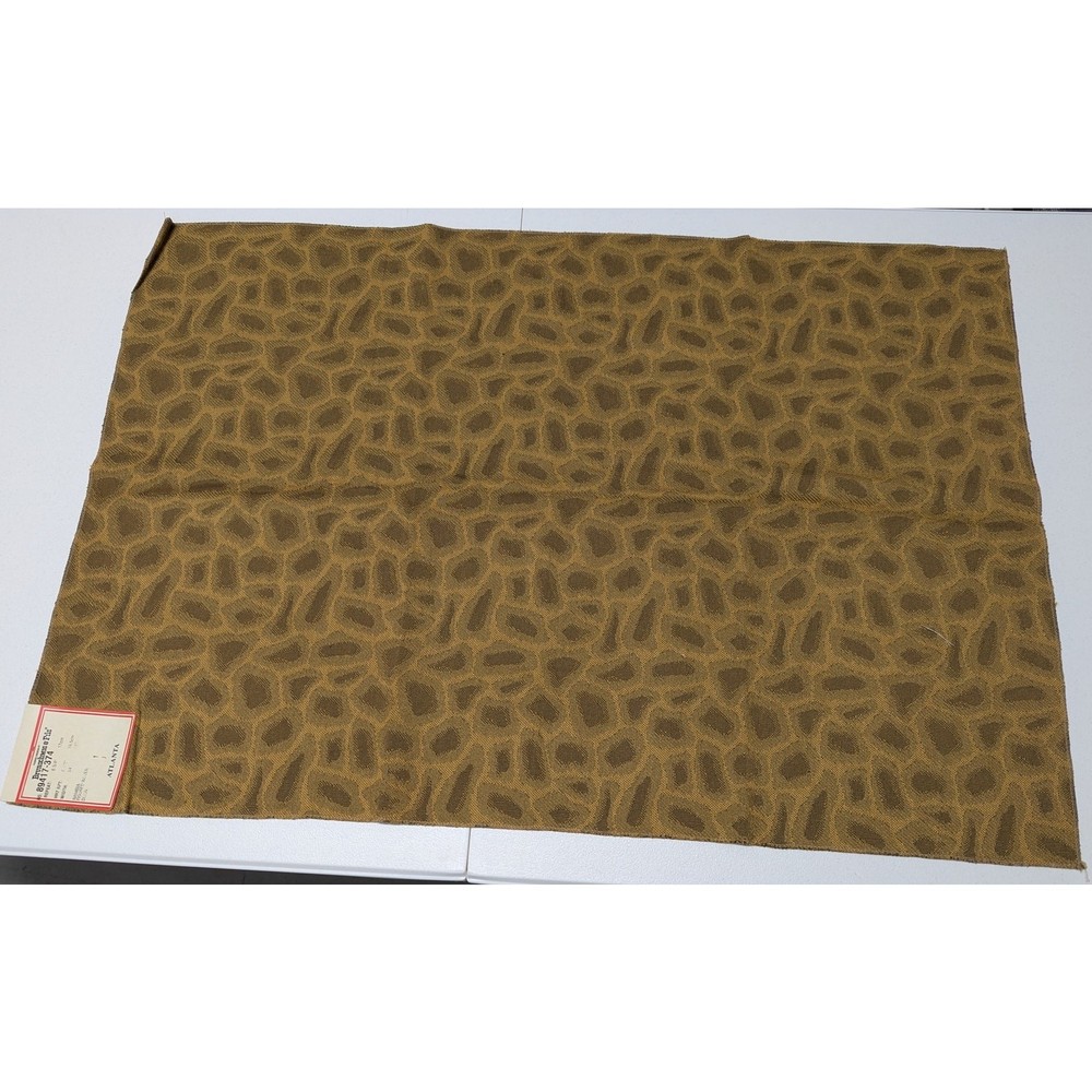 Vintage Brunschwig & Fils Woven Dijon Giraffe Print Fabric