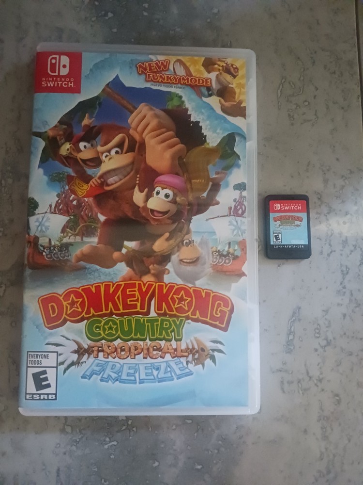 Donkey Kong Country Tropical Freeze Nintendo Switch CIB Tested Complete