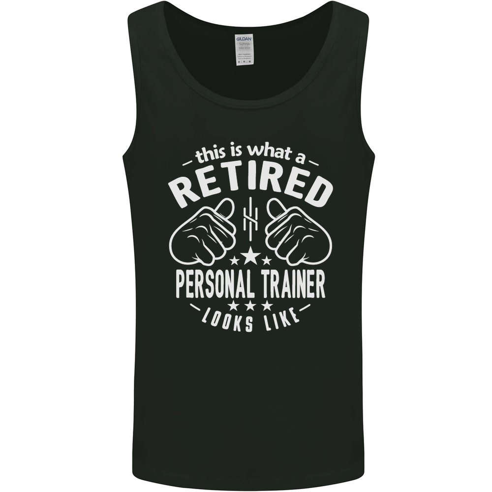 A Retired Personal Trainer Looks Like Mens Vest Tank Top