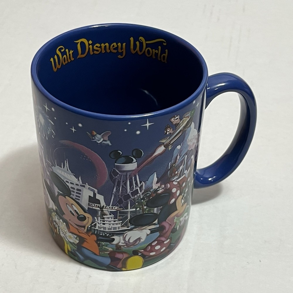 Vintage Walt Disney World Resort ceramic coffee mug collectible