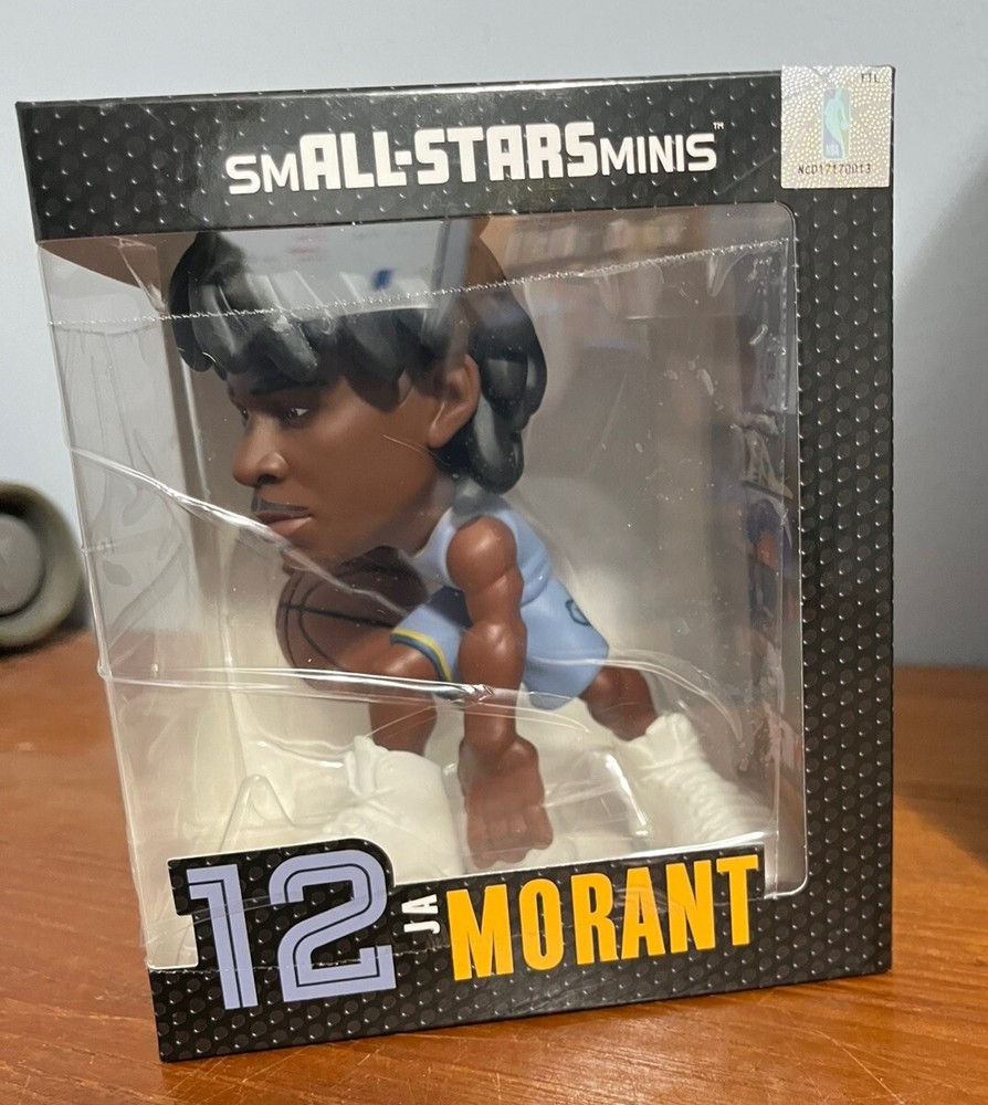 SMALL-STARS 6” Ja Morant NBA Figure #12 Memphis Grizzlies New in Box Collectible