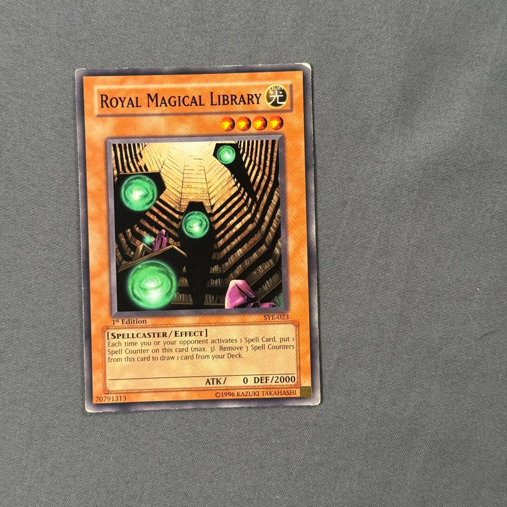 Royal Magical Library SYE-023 Starter Deck: Yugi Evolution 1st Edition