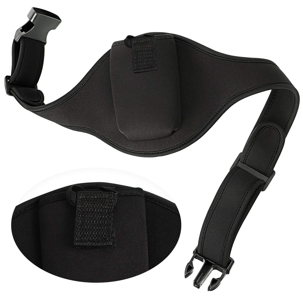 Wireless Mic Belt for Theater and Fitness - Black Single Pack