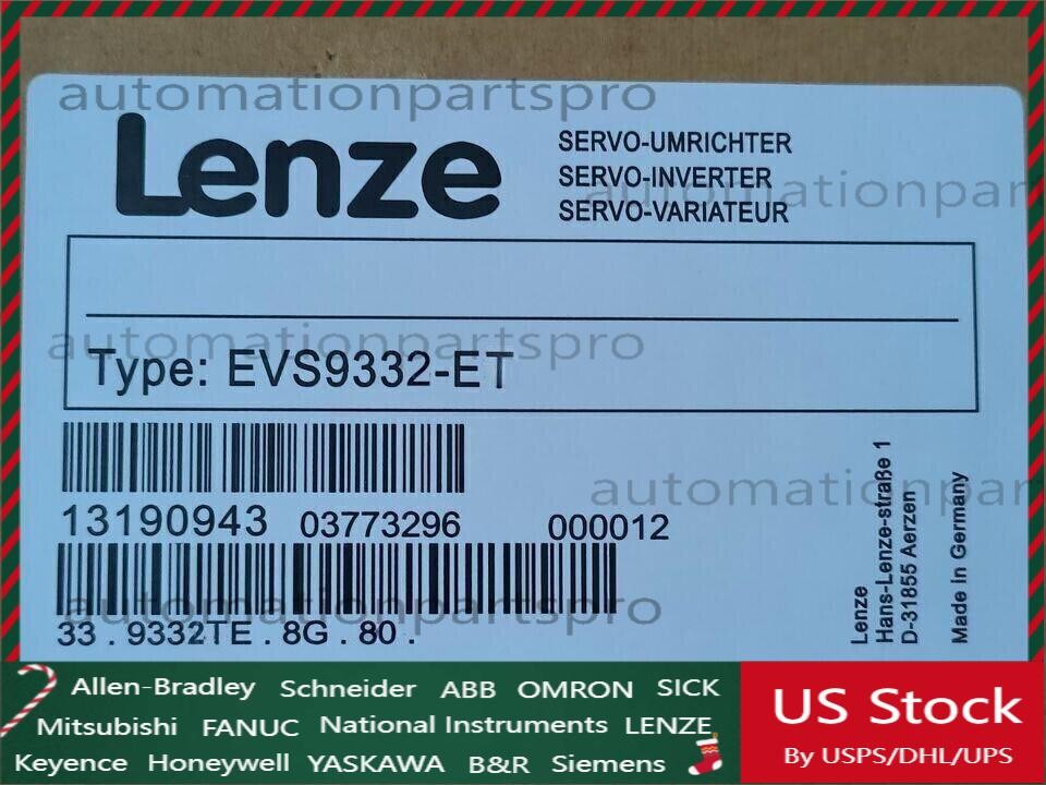 EVS9332-ET NEW LENZE EVS9332ET Inverter