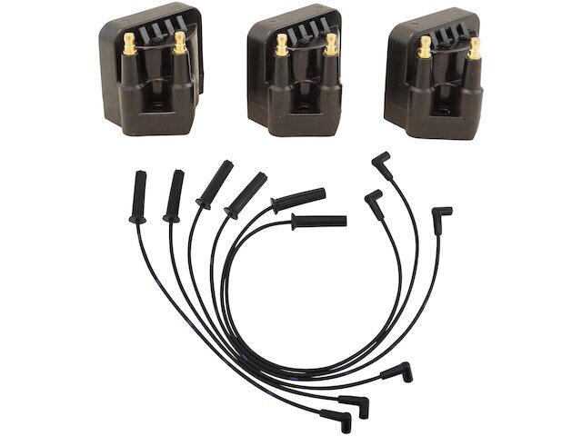 Ignition Coil and Spark Plug Wire Set fits Cutlass Supreme 1995-1997 93SFJR
