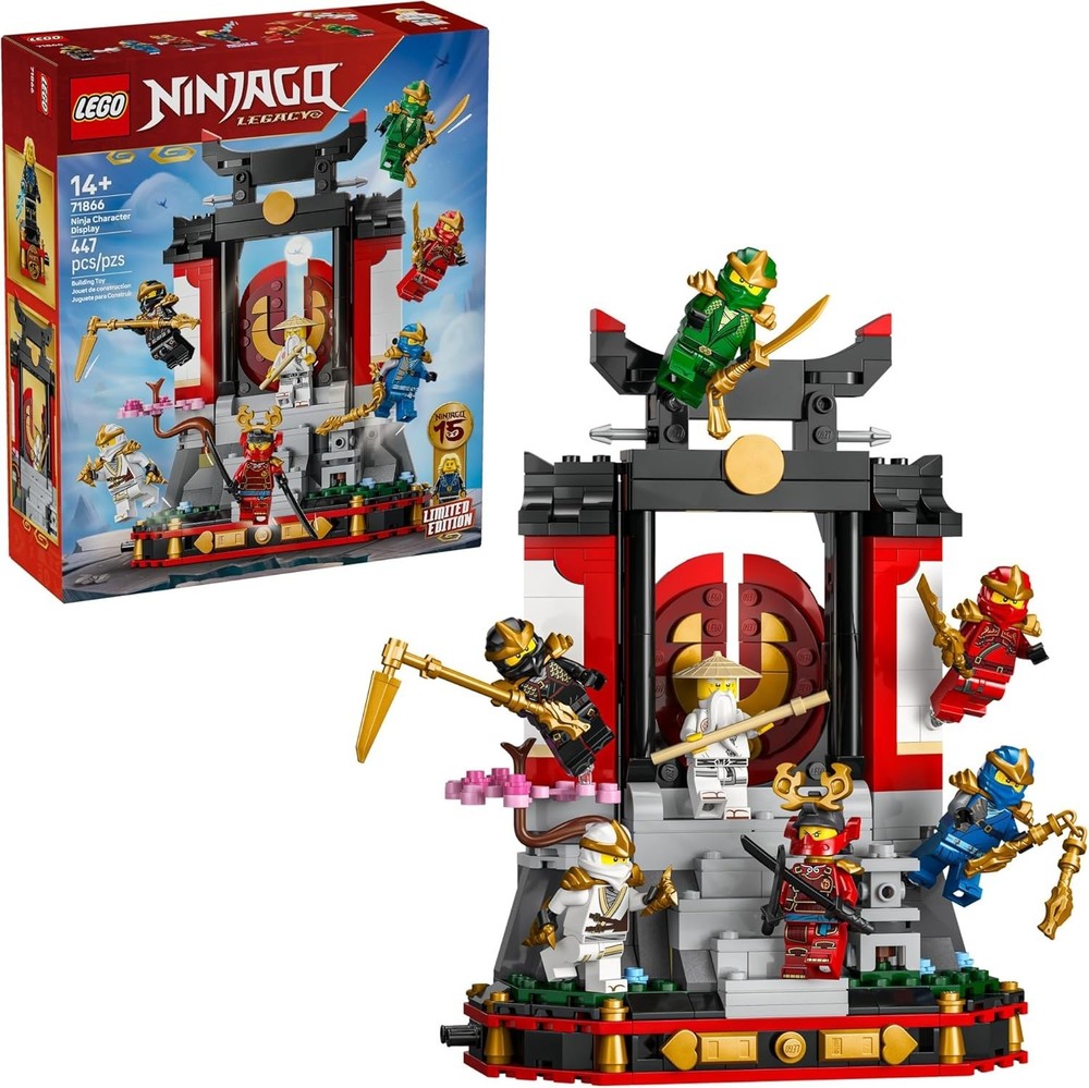 LEGO NINJAGO Ninja Character Display 15th Anniversary 71866 Building Kit