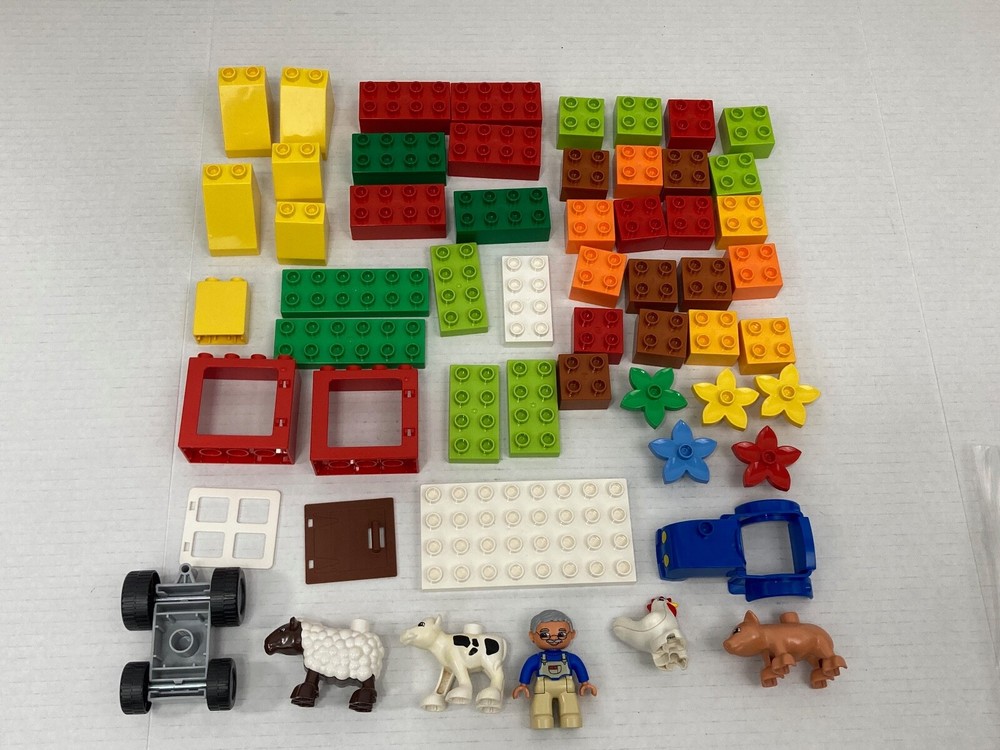 Lego 6141 Duplo Town My First Farm Set 2012 99% Complete Missing 6 Pieces