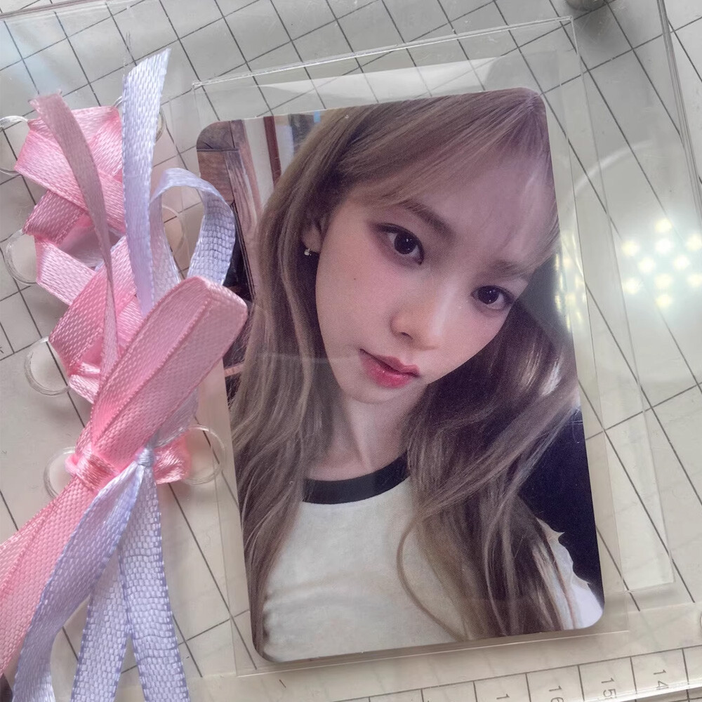 Official Photocard - AESPA KARINA MY WORLD Zine ver. The 3rd Mini Album CARD