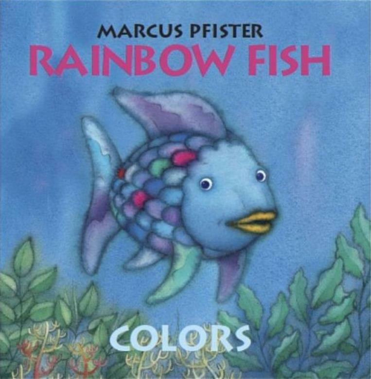 Rainbow Fish Colors by Marcus Pfister (2013, Children's Board Books)