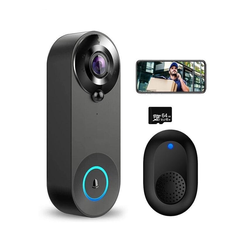 1080P Wireless WiFi Video Doorbell with Camera