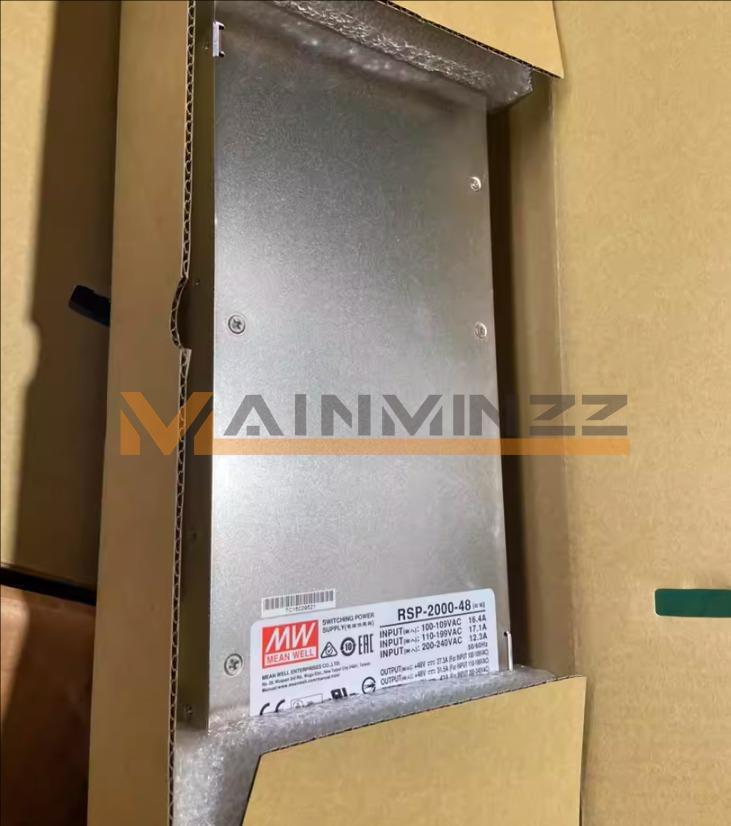 ONE MEAN WELL RSP-2000-48 2000W 48V 42A power supply