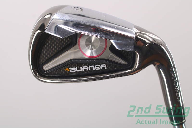 TaylorMade 2009 Burner 6 Iron Steel Regular Right Hand 38 Inch