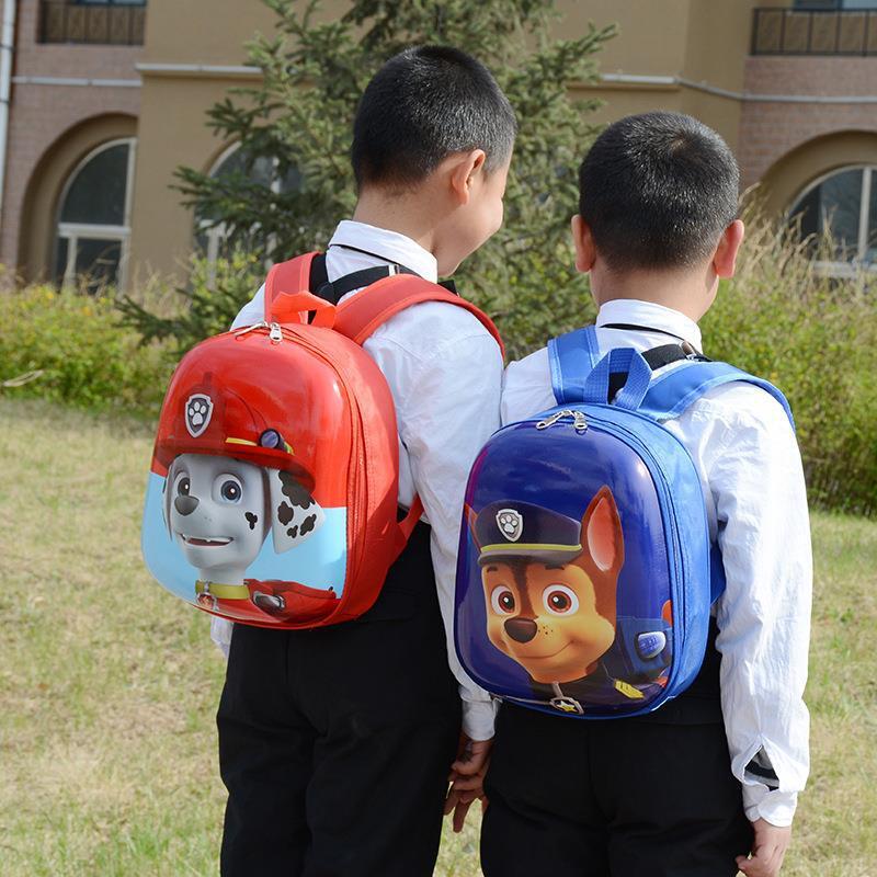 Kids Cartoon Backpack Boys Girls Kindergarten Elementary School Bag Hard Shell