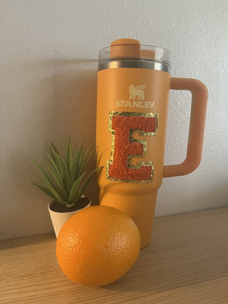 Stanley Quencher Tumbler - 30 oz (Orange, Customized)