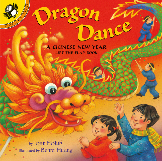 Dragon Dance Chinese New Year Lift-The-Flap Childrens Book  