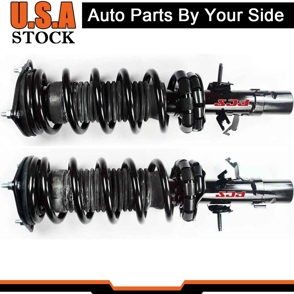 Front Struts & Sway Bar For 2009-2013 Infiniti G37 Sedan 4X4 Lifetime Warranty