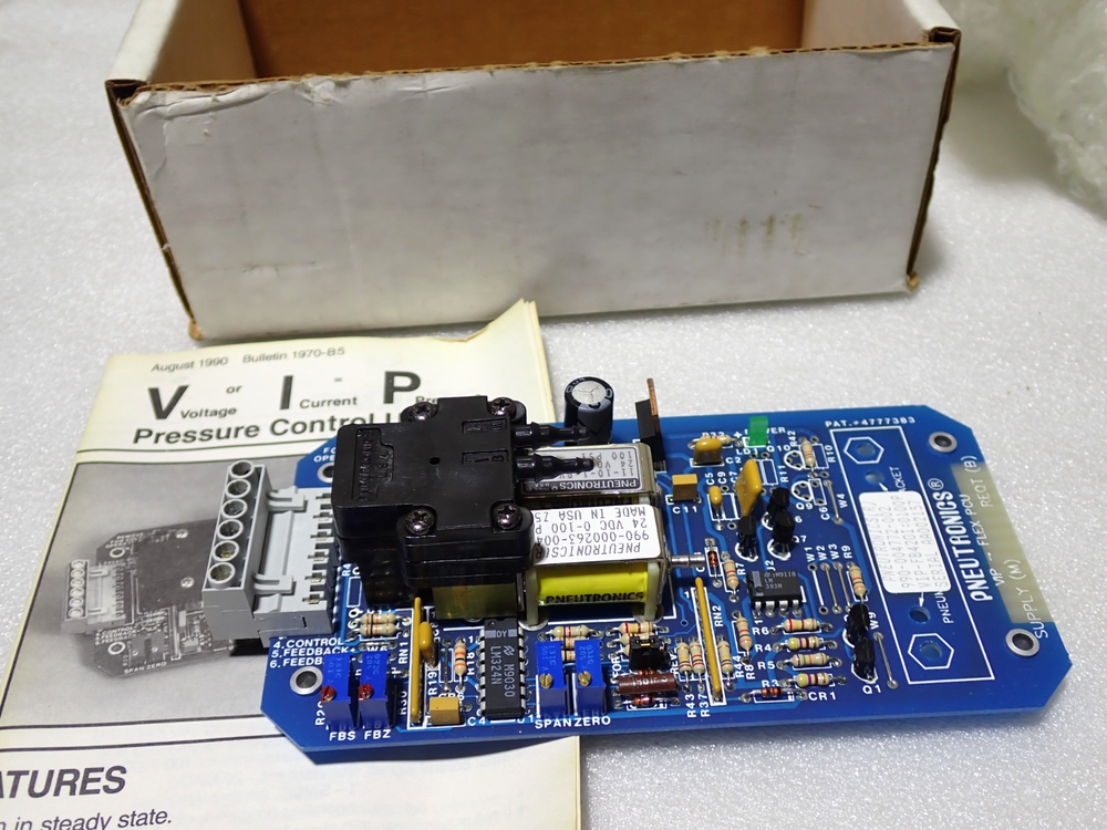 PNEUTRONICS 990-004772-002 VIP FLEX CONTROL GENUINE OEM NEW
