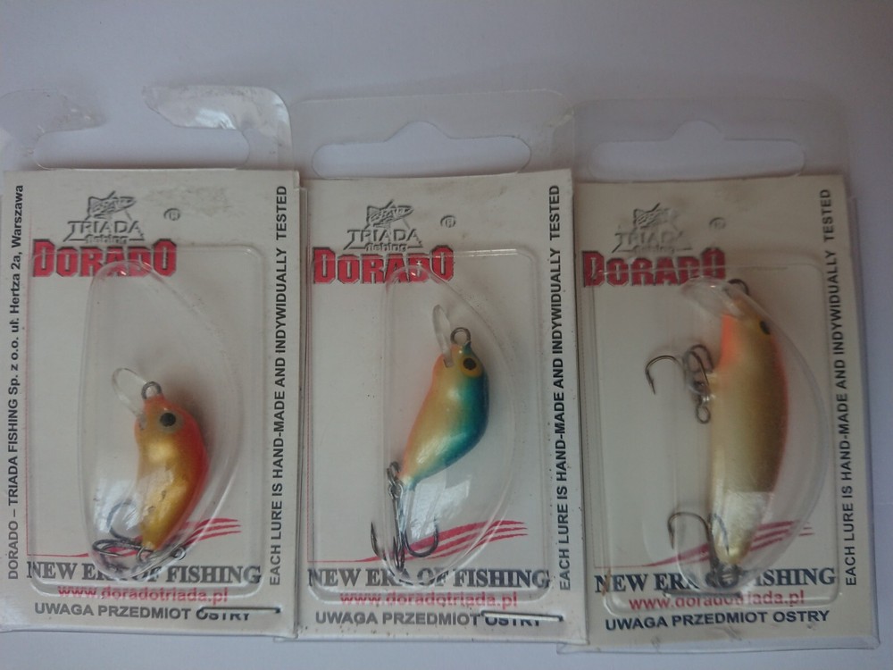 Hand made Dorado Micro lures set of 3pcs