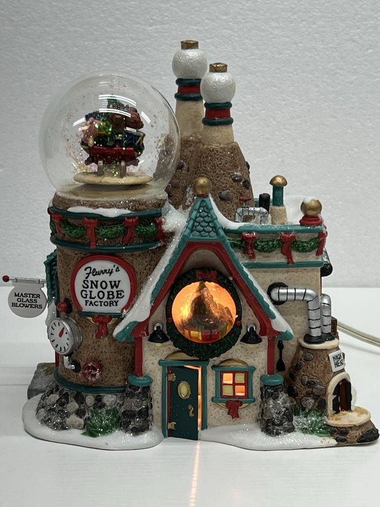 Dept 56 North Pole Series “Flurrys Snowglobe Maker” 56763 Retired Please READ !