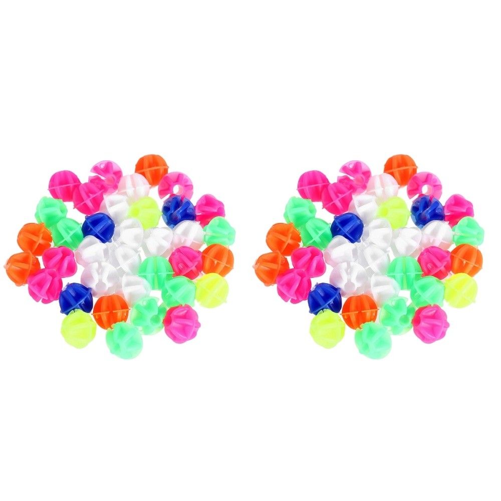 2 Pack Splice Beads Colorful Bike Wheel Decorations for Kids