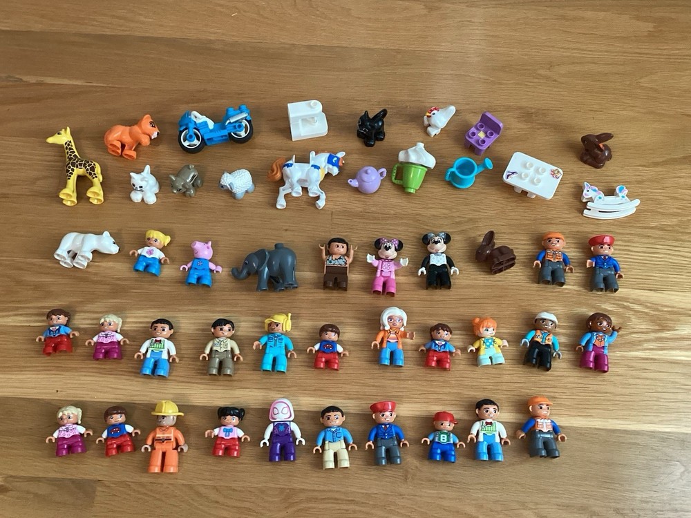 LEGO DUPLO Disney Mickey Mouse Animal Minifigs Mixed Lot