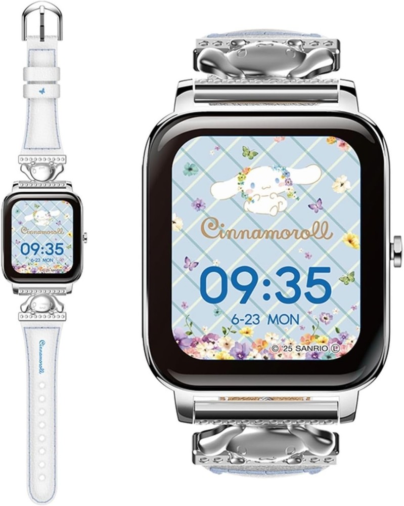 GREEN HOUSE Smart Watch Sanrio Characters Cinnamoroll / GH-SMWL-CN