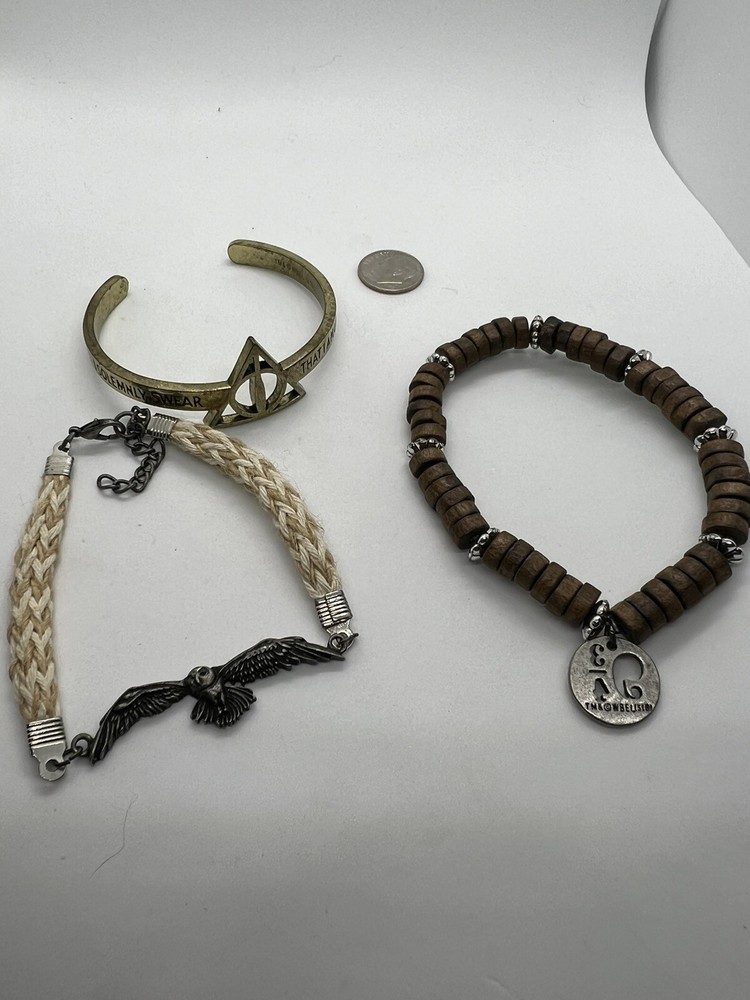 Harry Potter Wizarding World Inspired Three-Piece Bracelet Set