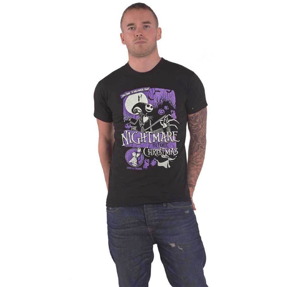 Nightmare Before Christmas Embellished Welcome To Halloween Town T-Shirt