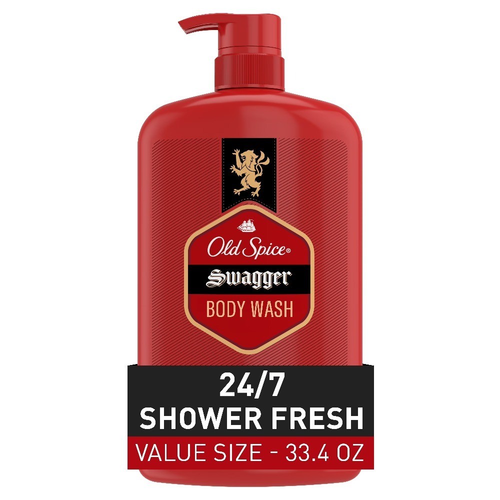 Men's Refreshing Body Wash, 33.4 fl oz, Deep Cleansing & Hydrating Shower Gel