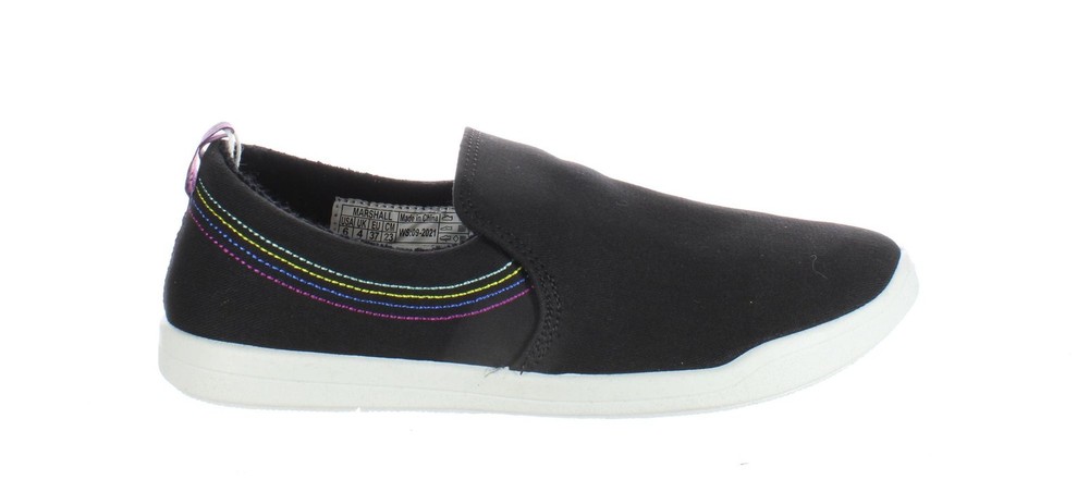 Vionic Women's Marshall Black Casual Flats Size 8 Comfortable Slip-On Shoes