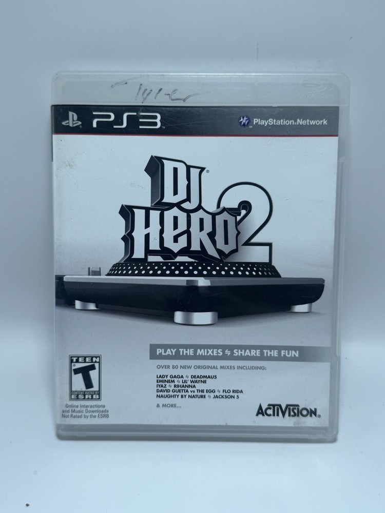 DJ Hero 2 (Sony PlayStation 3, PS3, 2010)