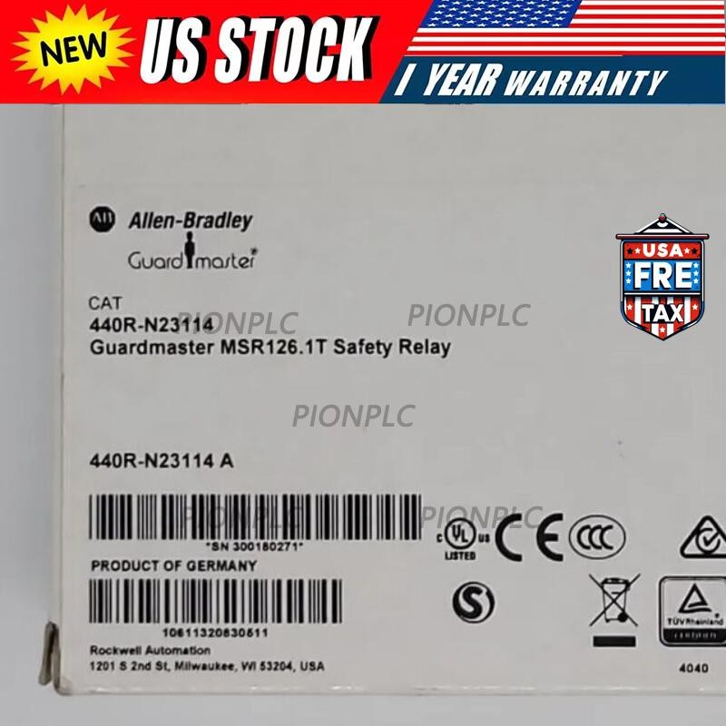 New AB 440R-N23114 Safety Relay Latest Date MSR126 Fast Shipping 1pc US Free Tax