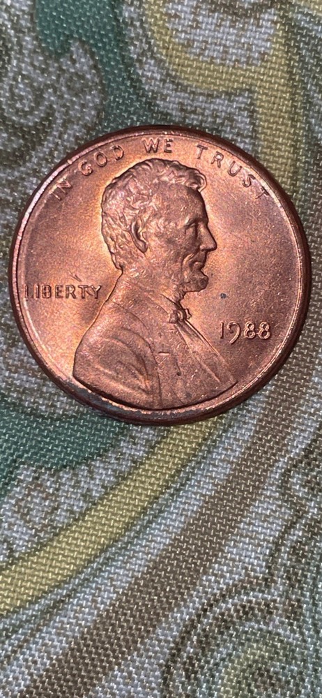1988 Lincoln Penny DDO Doubled Die Obverse Error FS-101 Rare Coin