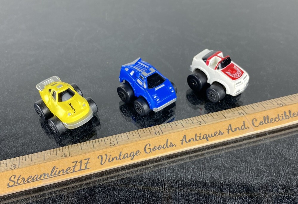 Road Champs Micro Mini Cars Toy Lot Of 3 Vehicles Rare Collectibles