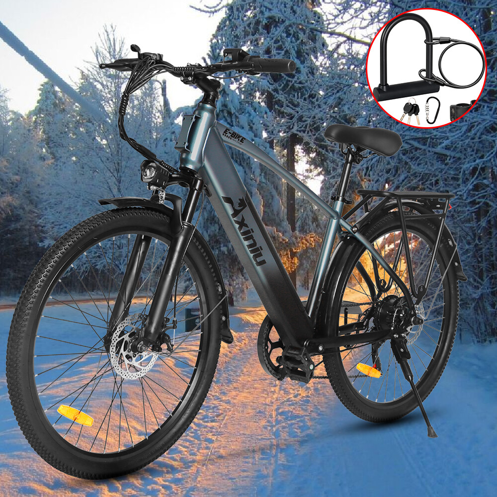 Axiniu 26 Inch 36V 750W Electric Commuter Bike for Adults