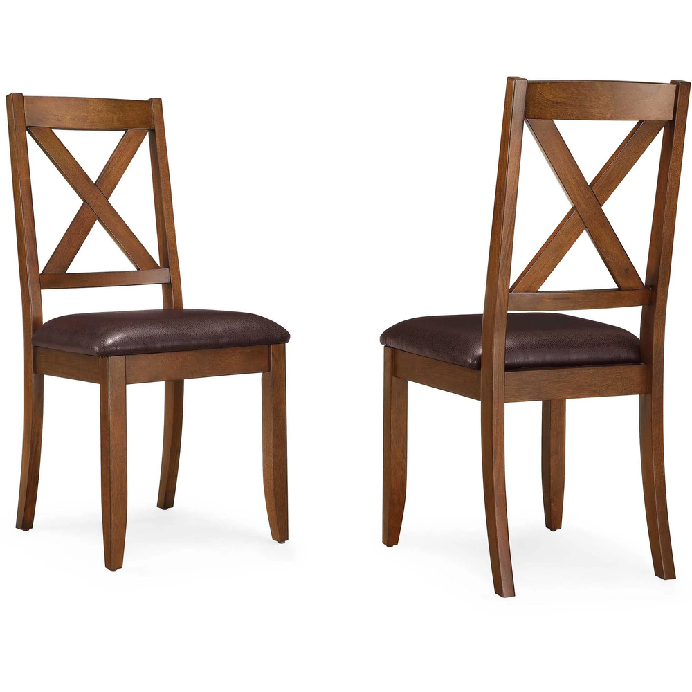 Maddox Crossing Dining Chair, Set of 2, Brown