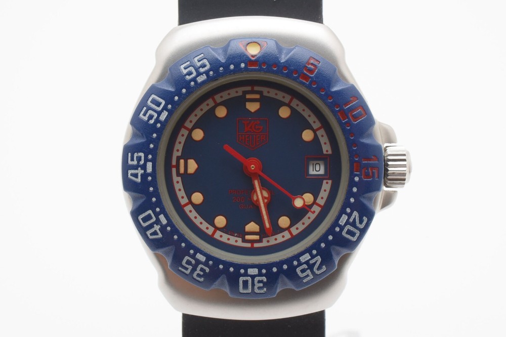 TAG Heuer WA1410 Formula 1 Blue Dial Quartz Womens Watch Japan Movement
