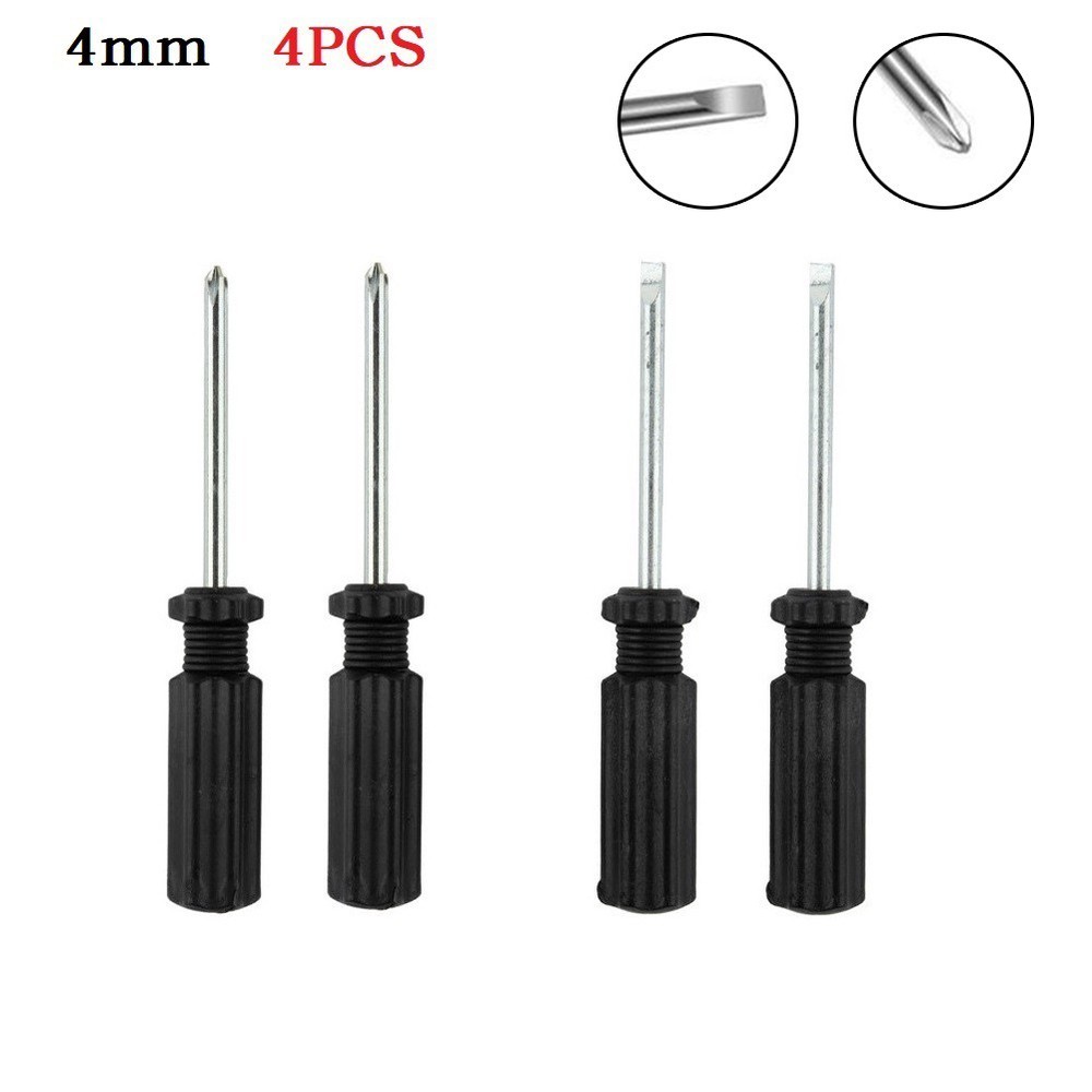 Black 4mm Screwdriver Nutdriver for Disassembling Toys and Small Items