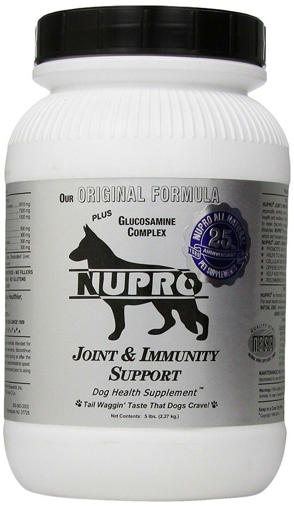 NUPRO Joint and Immunity Support SILVER Dog Health Supplement 5lbs FRESH