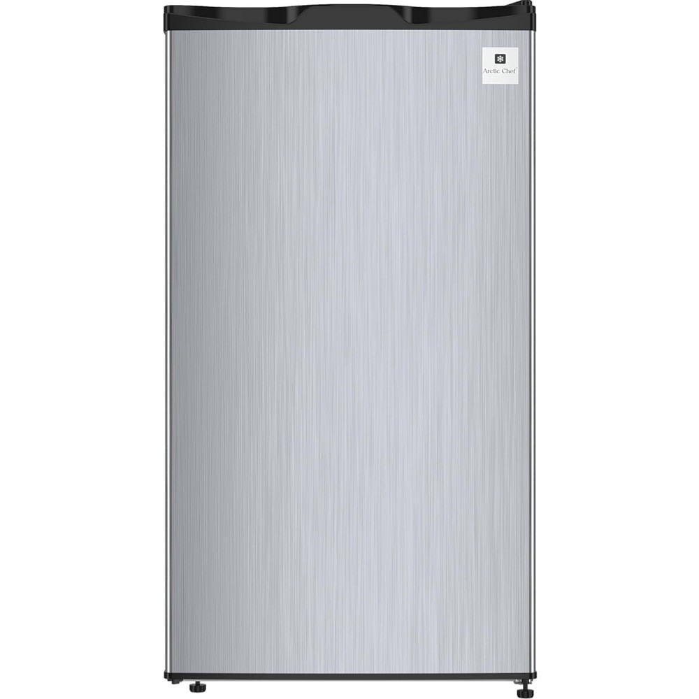 Mini Refrigerator Compact Stainless Steel 3.2 Cu Ft Reversible Door
